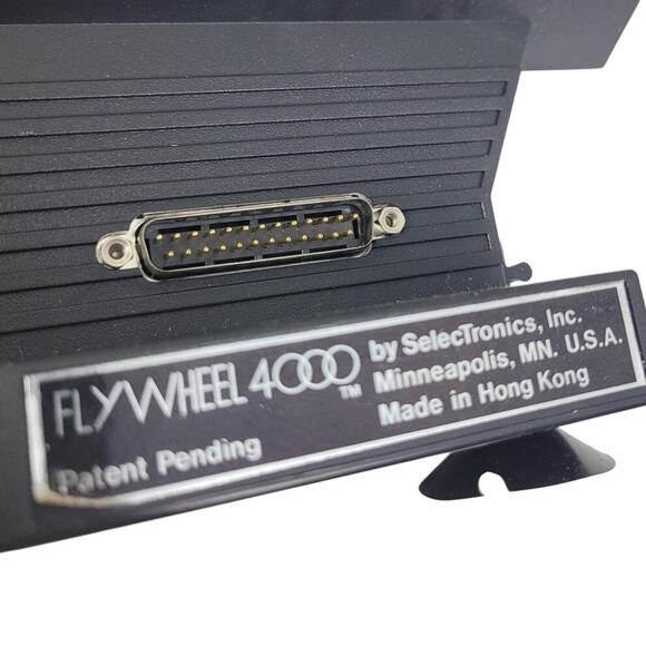 Vintage 1986 Selectronic Flywheel 4000 Control Yoke W Original Box New Condition - Picture 8 of 13